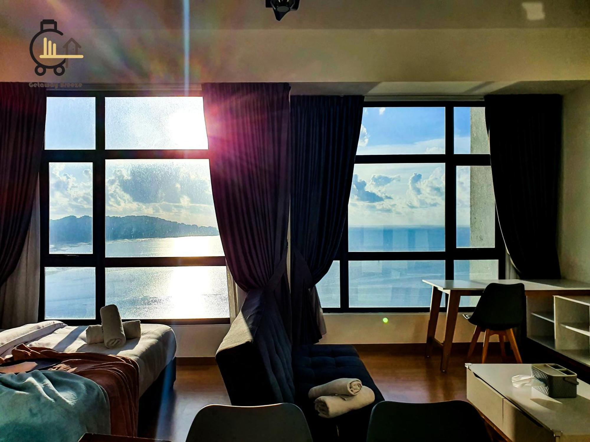 1 Min To Seaview & Sunrise Heart Of Kuantan Leilighet Eksteriør bilde